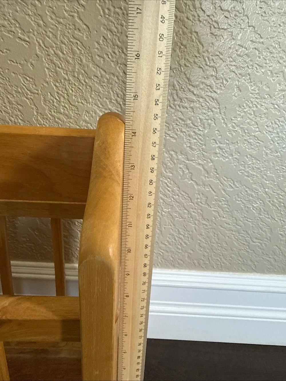Wooden Magazine Rack - Natural Finish VTG cottage core.